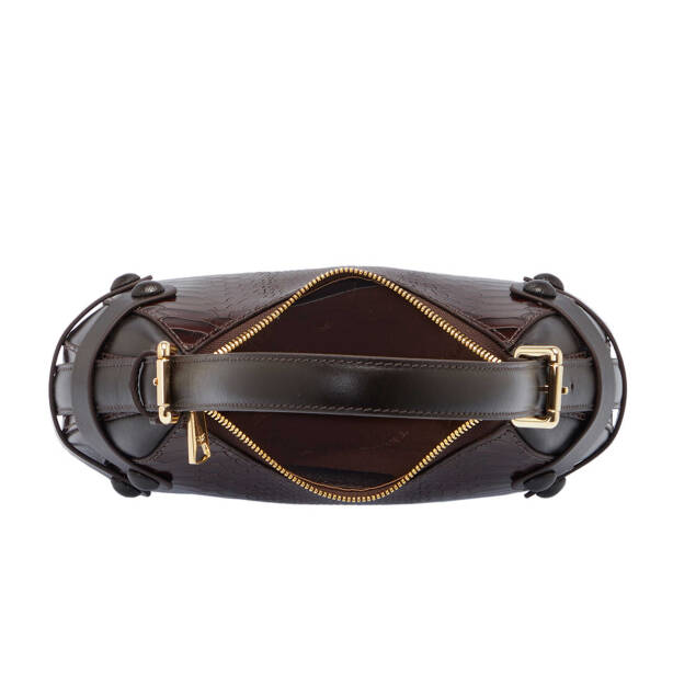 Kahverengi Deri Kadın Omuz Çantası - S25Y1BC80352-Z33 - Tergan