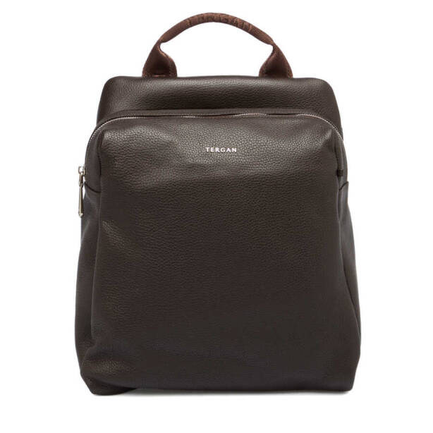 Kahverengi Deri Kadın Sırt Çantası - S1SR00079384-A42 