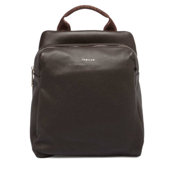 Kahverengi Hakiki Deri Kadın Sırt Çantası - S1SR00079384-A42 - 1