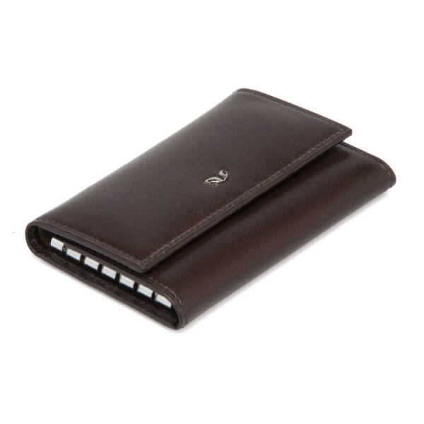 Kahverengi Deri Unisex Anahtarlık - S1AN00000057-B07 - 1