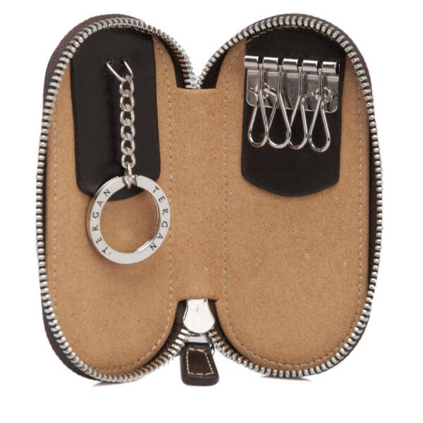 Kahverengi Deri Unisex Anahtarlık - S1AN00000096-A98 - 2