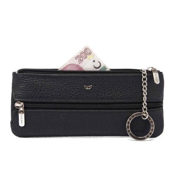 Kahverengi Deri Unisex Anahtarlık - S1AN00000157-A42 - 2