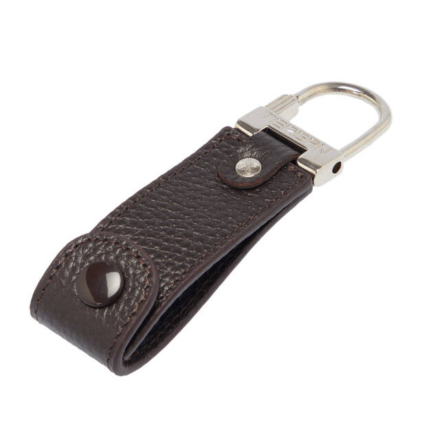 Kahverengi Deri Unisex Anahtarlık - S1AN00000267-A42 - Tergan