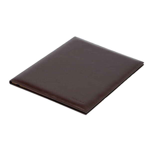 Kahverengi Deri Unisex Bloknot - S1BN00012104-B07 - Tergan