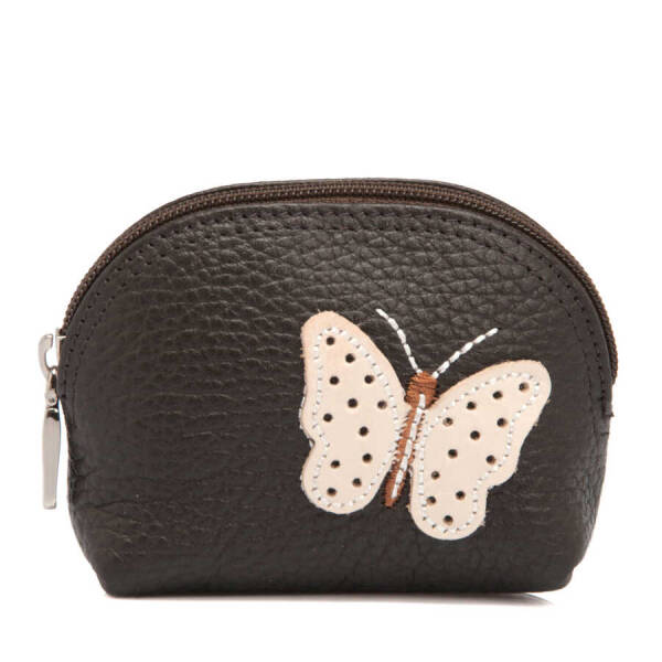 Kahverengi Deri Unisex Bozuk Paralık - S1BP00000156-A42 - 1