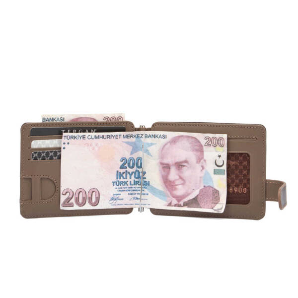 Kahverengi Hakiki Deri Unisex Kredi Kartlık - S1KK00001637-A8K - 3