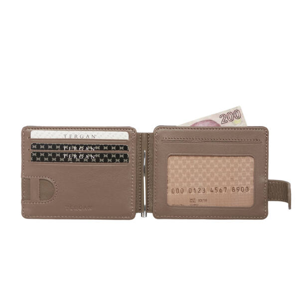 Kahverengi Deri Unisex Kredi Kartlık - S1KK00001637-H8P - 2
