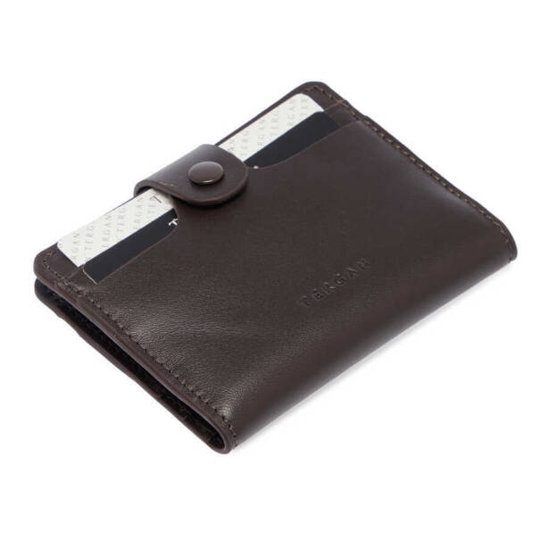 Kahverengi Deri Unisex Kredi Kartlık - S1KK00001653-D06 