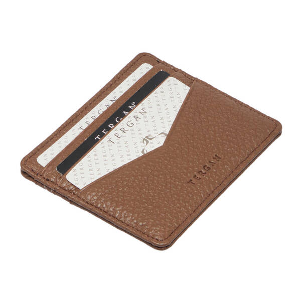 Kahverengi Deri Unisex Kredi Kartlık - S1KK00001665-S8G - 1