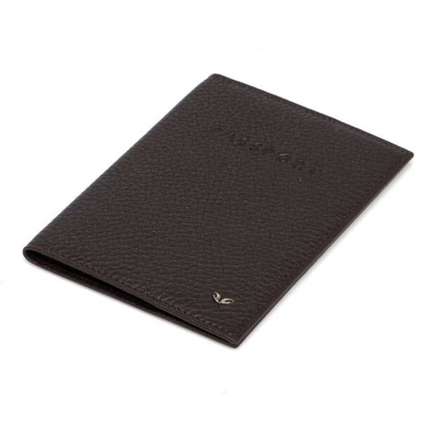 Kahverengi Hakiki Deri Unisex Pasaportluk - S1PS00001200-A42 