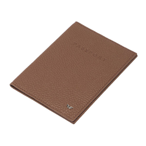 Kahverengi Hakiki Deri Unisex Pasaportluk - S1PS00001200-S8G 