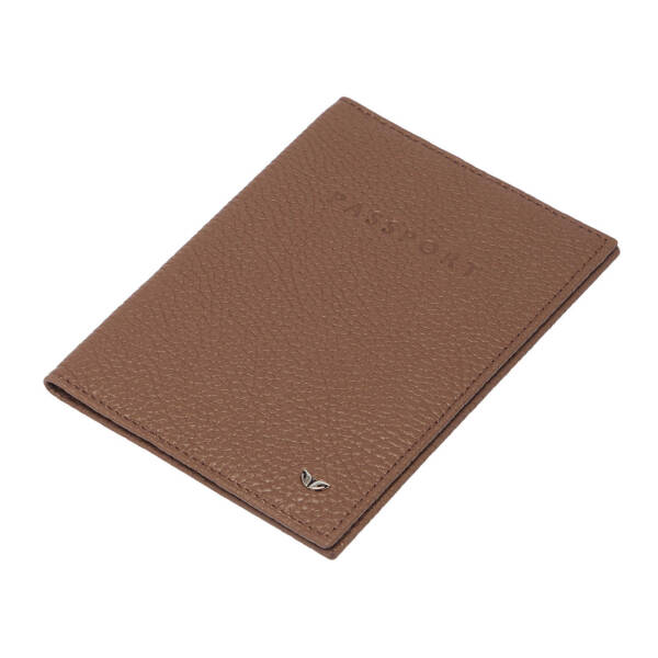 Kahverengi Deri Unisex Pasaportluk - S1PS00001200-S8G - 1