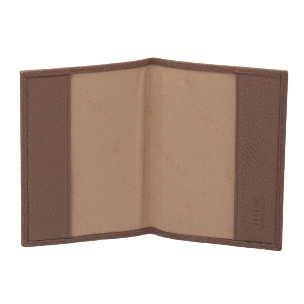 Kahverengi Deri Unisex Pasaportluk - S1PS00001200-S8G - 2