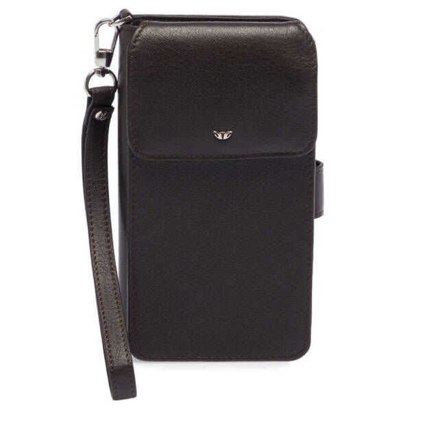 Kahverengi Deri Unisex Portföy Çantası - S1PC00001655-A87 - 1