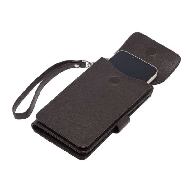 Kahverengi Deri Unisex Portföy Çantası - S1PC00001655-A87 - 2