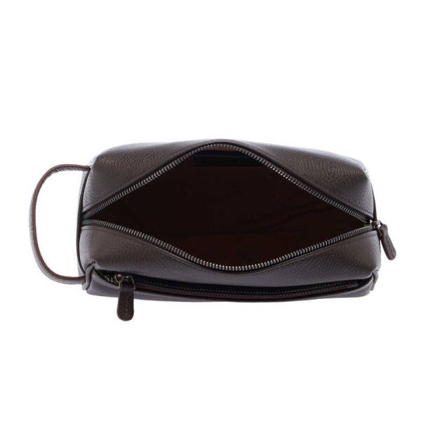 Kahverengi Deri Unisex Portföy Çantası - S1PC00021496-A42 - 4