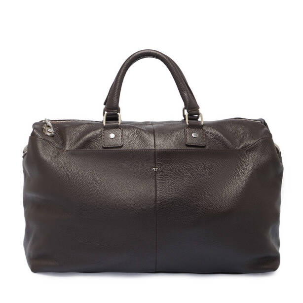 Kahverengi Deri Unisex Seyahat Çantası - S1SC00021264-A42 