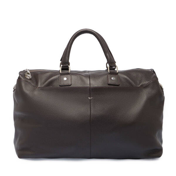 Kahverengi Deri Unisex Seyahat Çantası - S1SC00021264-A42 - 1
