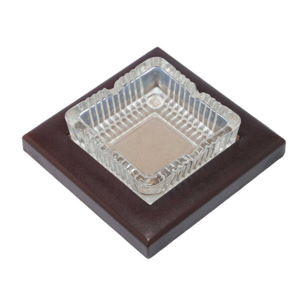 Kahverengi Deri Unisex Sümen Takımı - S1SU00004754-A98 - 3