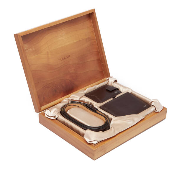 Kahverengi Erkek Set Kutusu - S1SE00006764-B07 - 1