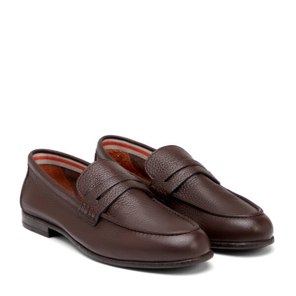 Kahverengi Hakiki Deri Erkek Casual Ayakkabı - E26I1AY57639-A24 - 2