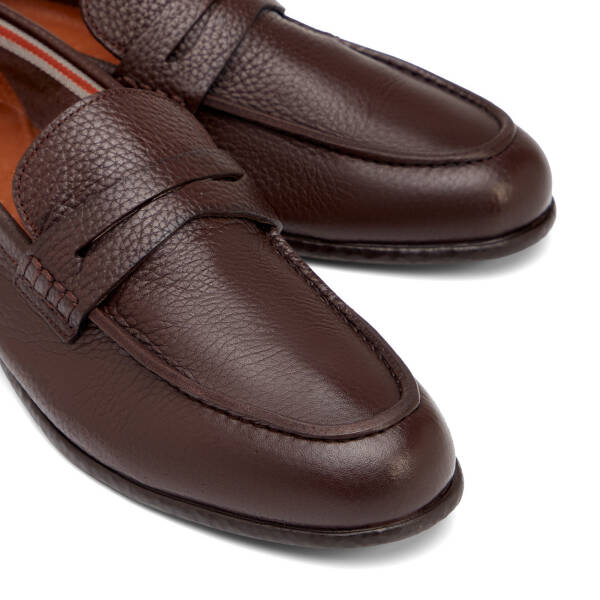 Kahverengi Hakiki Deri Erkek Casual Ayakkabı - E26I1AY57639-A24 - 3