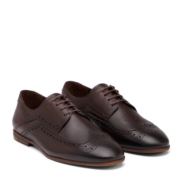 Kahverengi Hakiki Deri Erkek Casual Ayakkabı - E26I1AY57719-A24 - 2