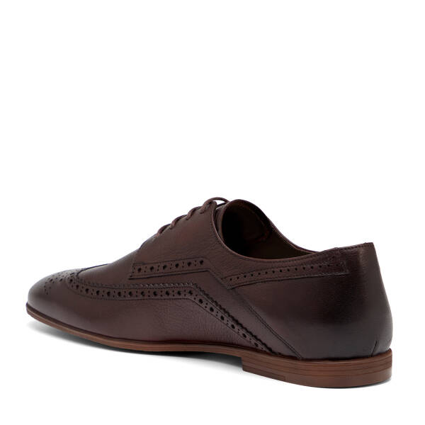 Kahverengi Hakiki Deri Erkek Casual Ayakkabı - E26I1AY57719-A24 - 4