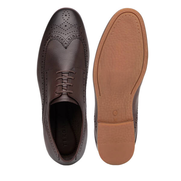 Kahverengi Hakiki Deri Erkek Casual Ayakkabı - E26I1AY57719-A24 - 6