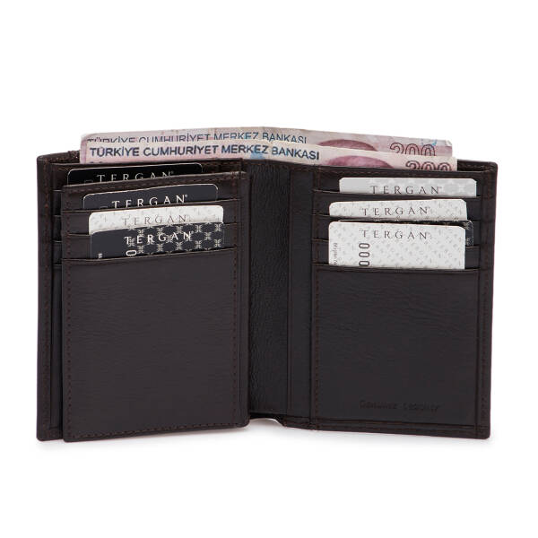 Kahverengi Hakiki Deri Erkek Cüzdan - S1CE00001674-B07 - 3