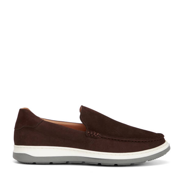 Kahverengi Hakiki Deri Erkek Loafer - E26I1AY57706-A24 - 1