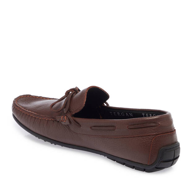 Kahverengi Hakiki Deri Erkek Loafer - E26I1AY57711-A42 - 2