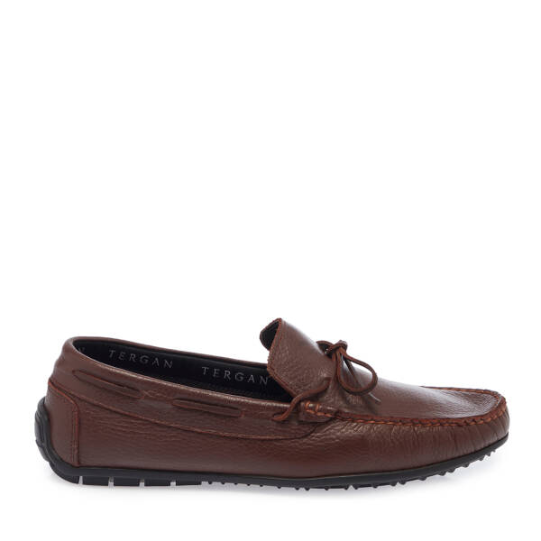 Kahverengi Hakiki Deri Erkek Loafer - E26I1AY57711-A42 - 3