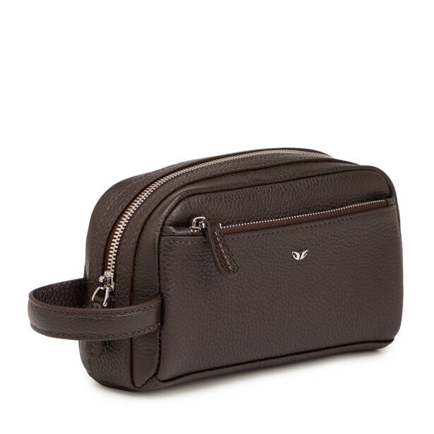 Kahverengi Hakiki Deri Erkek Portföy Çantası - S1PC00021541-A42 - 2