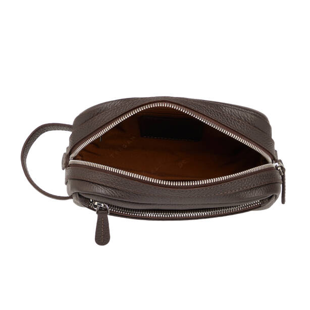 Kahverengi Hakiki Deri Erkek Portföy Çantası - S1PC00021541-A42 - 4