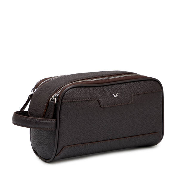 Kahverengi Hakiki Deri Erkek Portföy Çantası - S1PC00021544-A42 - 2