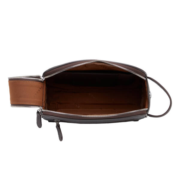 Kahverengi Hakiki Deri Erkek Portföy Çantası - S1PC00021544-A42 - 4