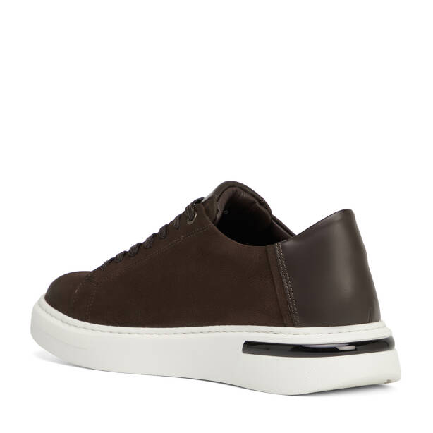 Kahverengi Hakiki Deri Erkek Sneaker - E26S1AY57847-A39 - 4