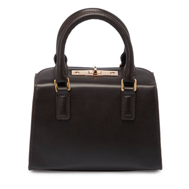 Kahverengi Hakiki Deri Kadın Çapraz Askılı Çanta - S25K1BC80473-D06 - 3