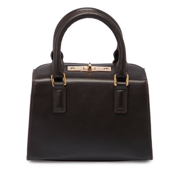 Kahverengi Hakiki Deri Kadın Çapraz Askılı Çanta - S25K1BC80473-D06 - 3