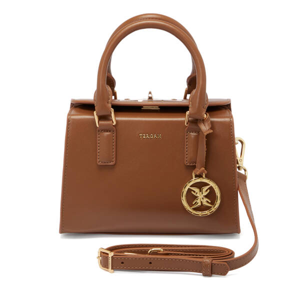 Kahverengi Hakiki Deri Kadın Çapraz Askılı Çanta - S25K1BC80473-V9K - 1