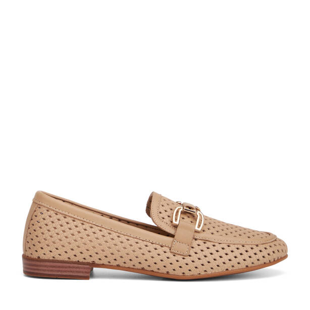Kahverengi Hakiki Deri Kadın Loafer - K26Y1AY68631-U1Y - 1