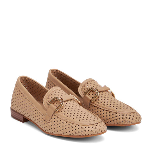 Kahverengi Hakiki Deri Kadın Loafer - K26Y1AY68631-U1Y - 2