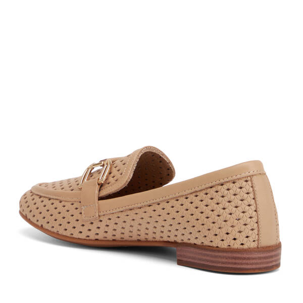 Kahverengi Hakiki Deri Kadın Loafer - K26Y1AY68631-U1Y - 4