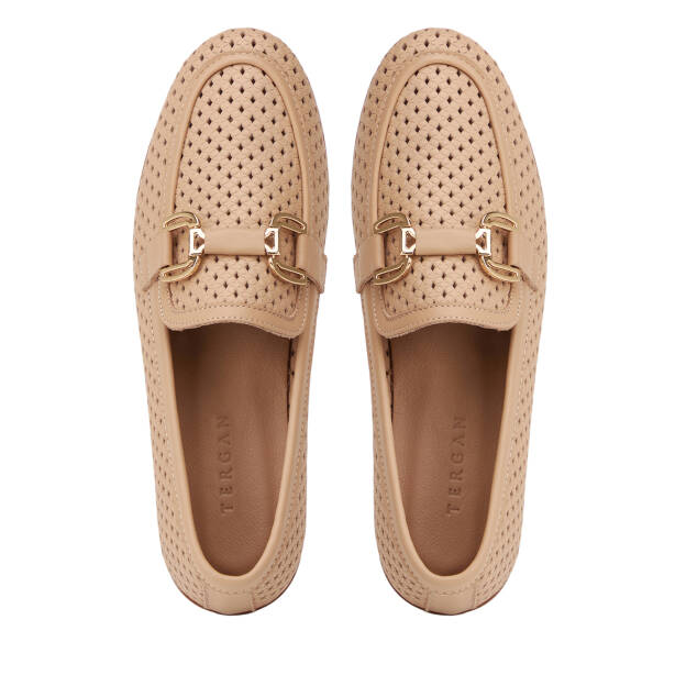 Kahverengi Hakiki Deri Kadın Loafer - K26Y1AY68631-U1Y - 5