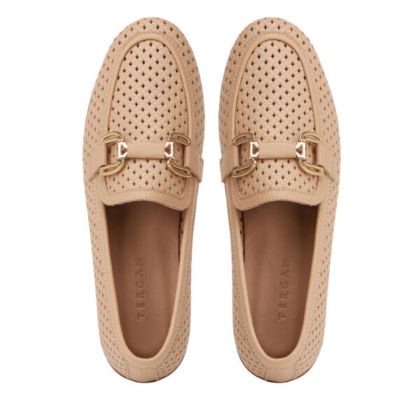 Kahverengi Hakiki Deri Kadın Loafer - K26Y1AY68631-U1Y - 5