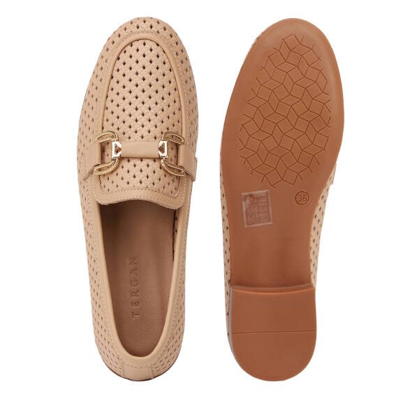 Kahverengi Hakiki Deri Kadın Loafer - K26Y1AY68631-U1Y - 6