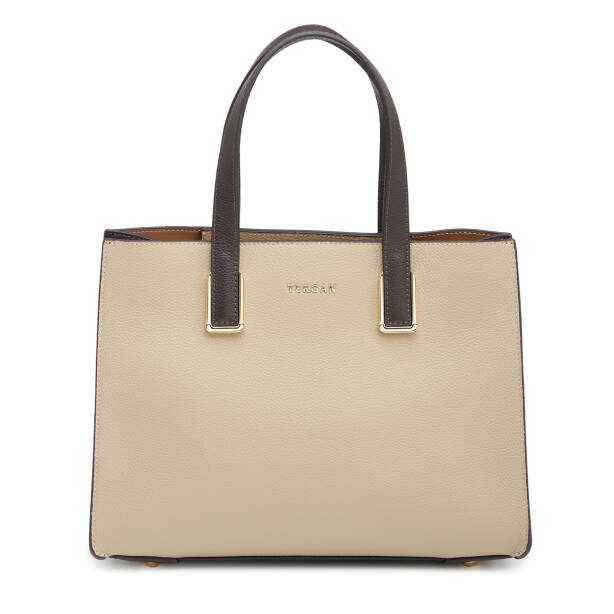 Kahverengi Hakiki Deri Kadın Omuz Çantası - S26Y1BC80487-V3O 