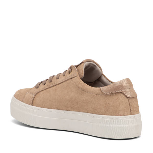 Kahverengi Hakiki Deri Kadın Sneaker - K26I1AY68411-V0V - 4