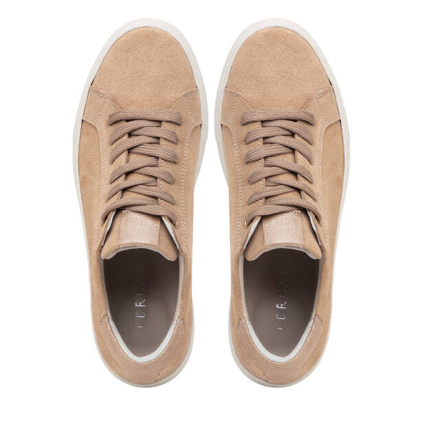 Kahverengi Hakiki Deri Kadın Sneaker - K26I1AY68411-V0V - 5